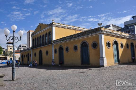 Antigo prédio da Alfândega, no centro de Florianópolis, Santa Catarina